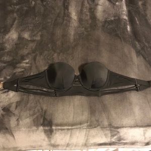 Black strappy bikini top